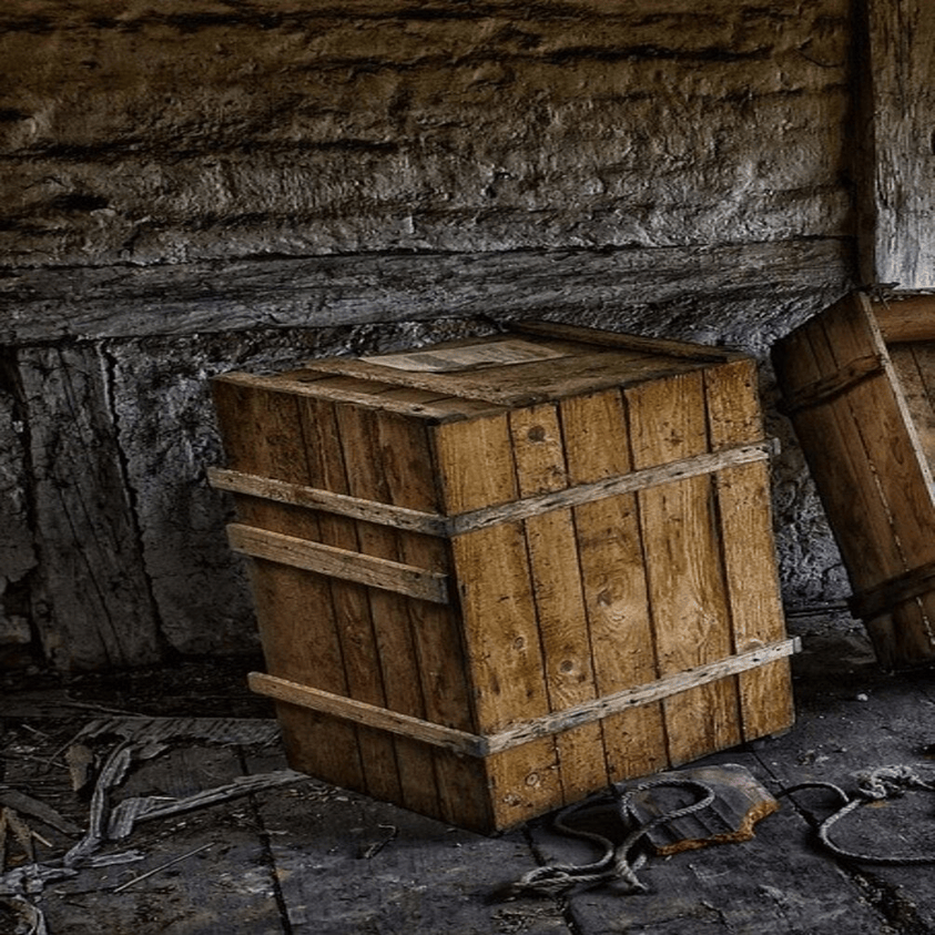 wooden packaging box